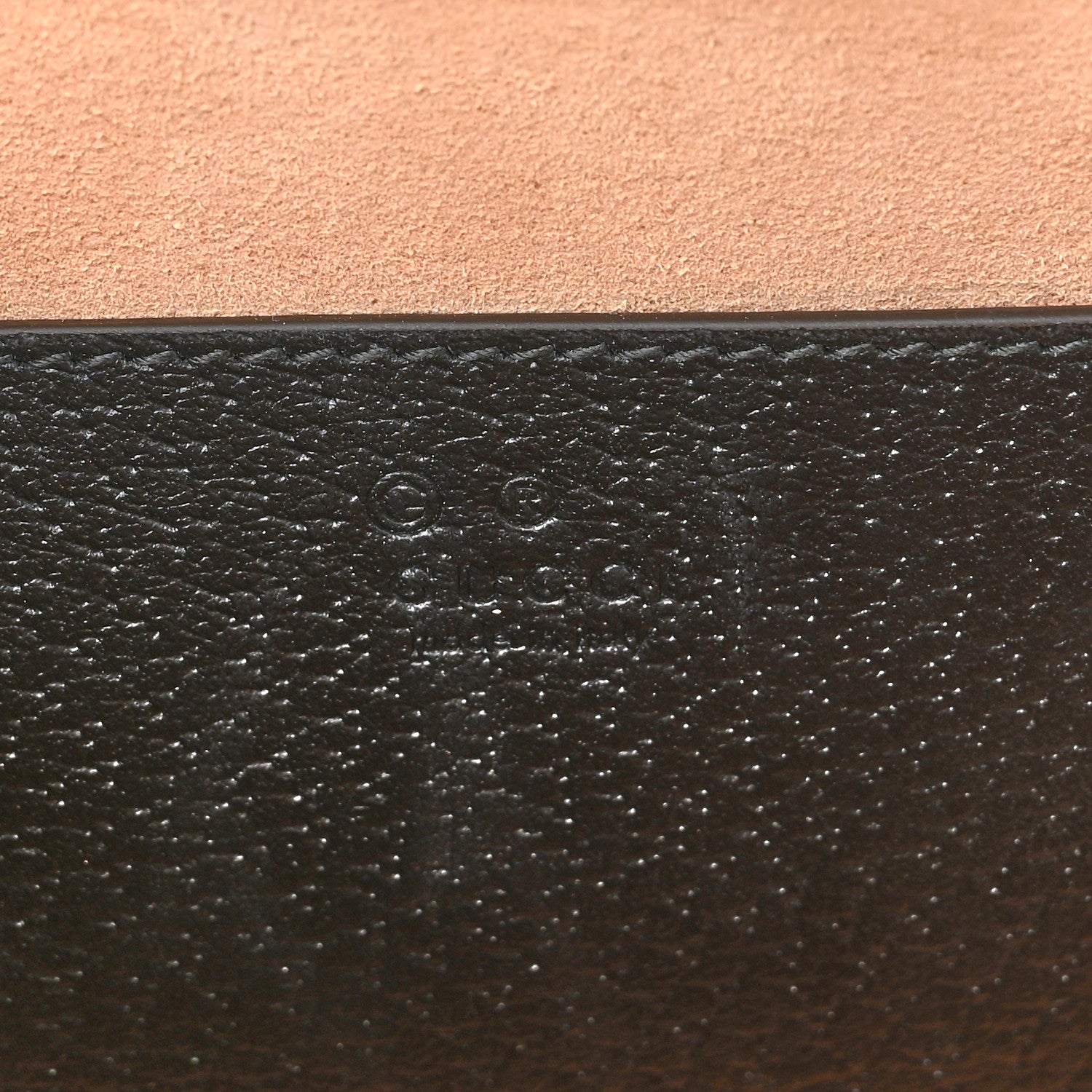 Gucci Textured Calfskin Web Small Ophidia Tote Bag Black 6 of 9