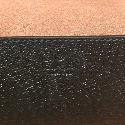 Gucci Textured Calfskin Web Small Ophidia Tote Bag Black 6 of 9