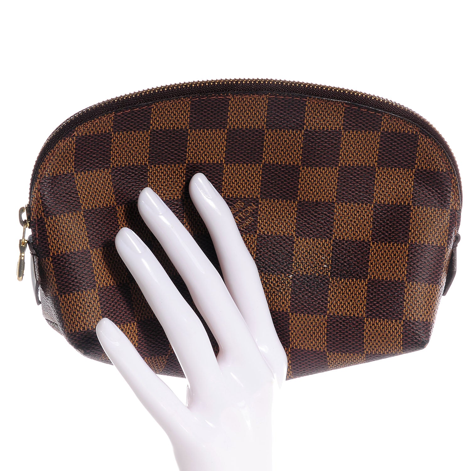 Louis Vuitton Damier Ebene Cosmetic Pouch 2 of 7