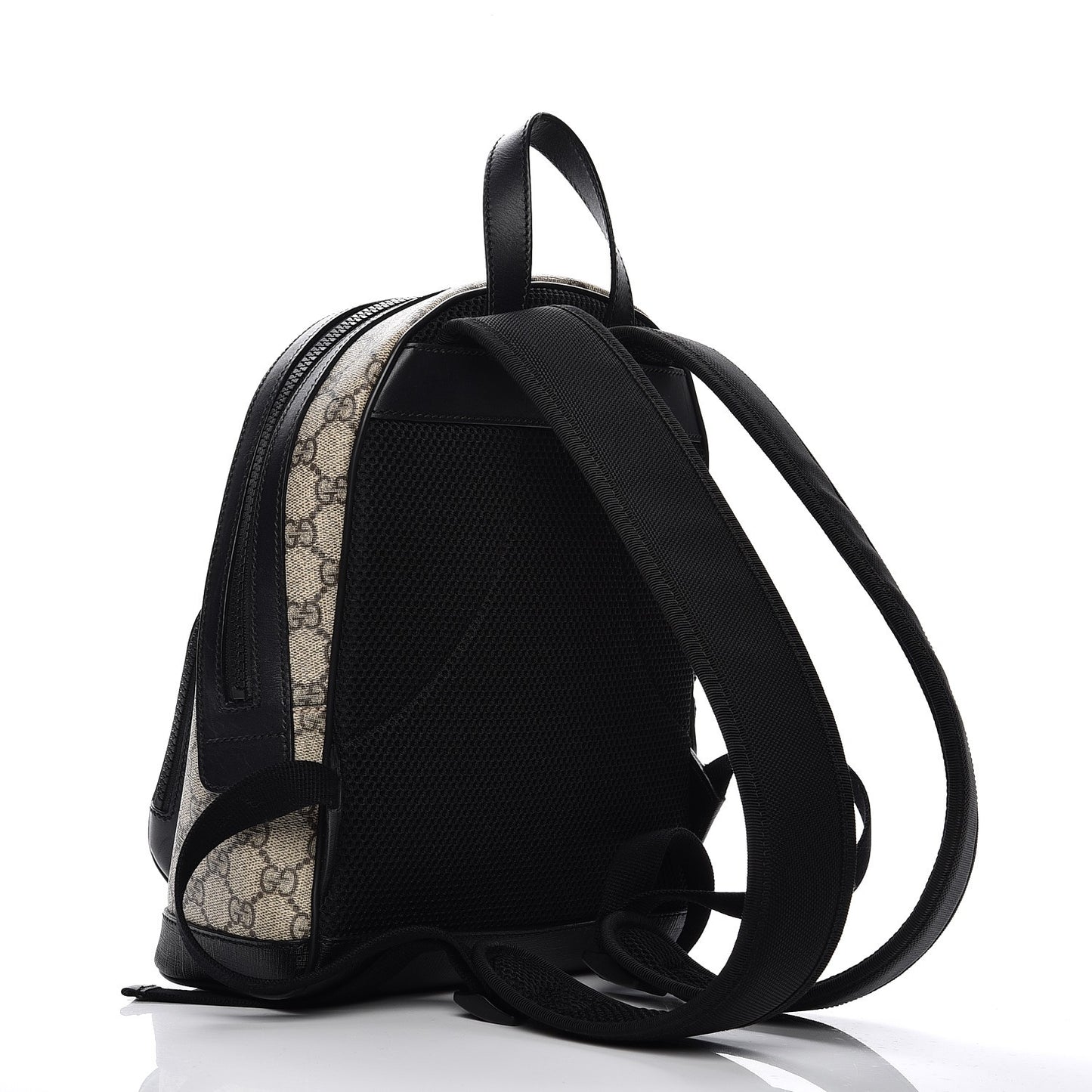GG Supreme Monogram Small Eden Day Backpack Black