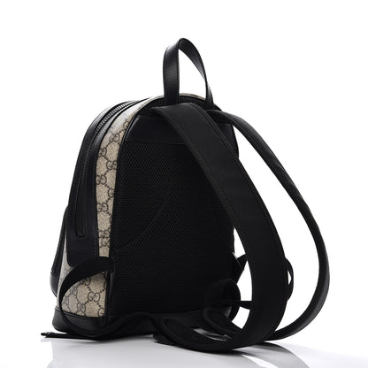 Gucci GG Supreme Monogram Small Eden Day Backpack Black 3 of 8