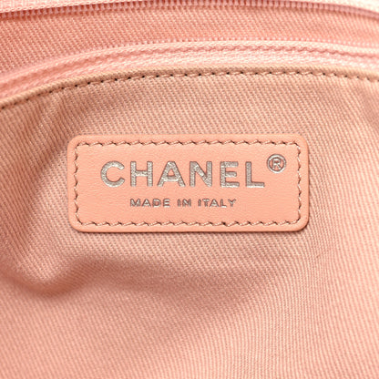 Chanel Canvas Small Double Face Tote Light Pink 6 of 12