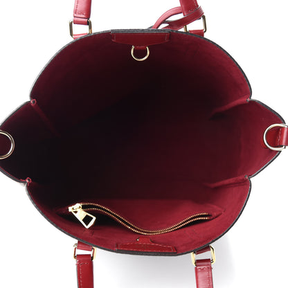 Louis Vuitton Damier Ebene Belmont MM Cherry Berry 6 of 11