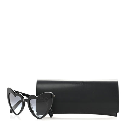 Saint Laurent Acetate Heart Frame Loulou SL181 Sunglasses Black 8 of 8
