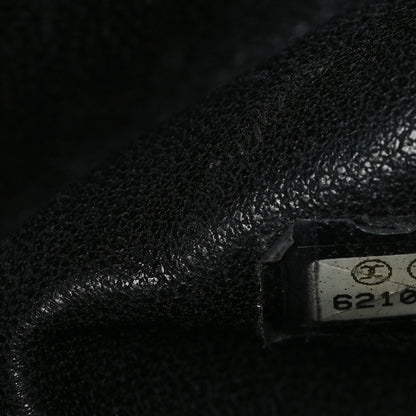 Chanel Calfskin Patent Quilted Bowler Black 7 of 13