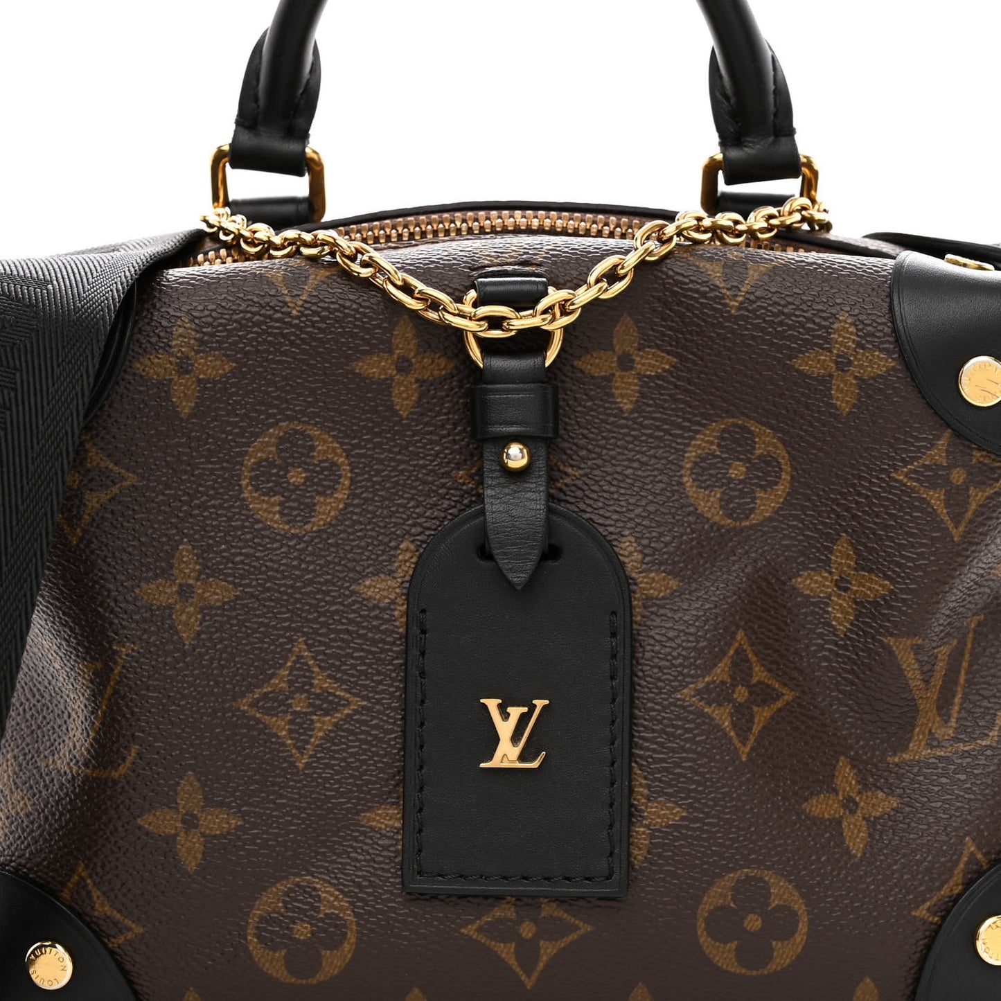 Monogram Petite Malle Souple Black