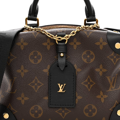 Louis Vuitton Monogram Petite Malle Souple Black 7 of 10