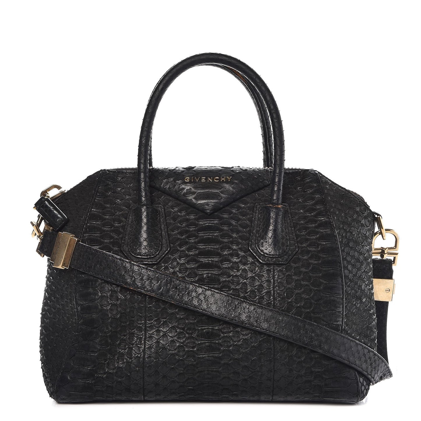 Python Small Antigona Black