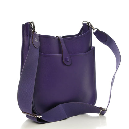 Hermes Epsom Evelyne III PM Ultraviolet 3 of 9