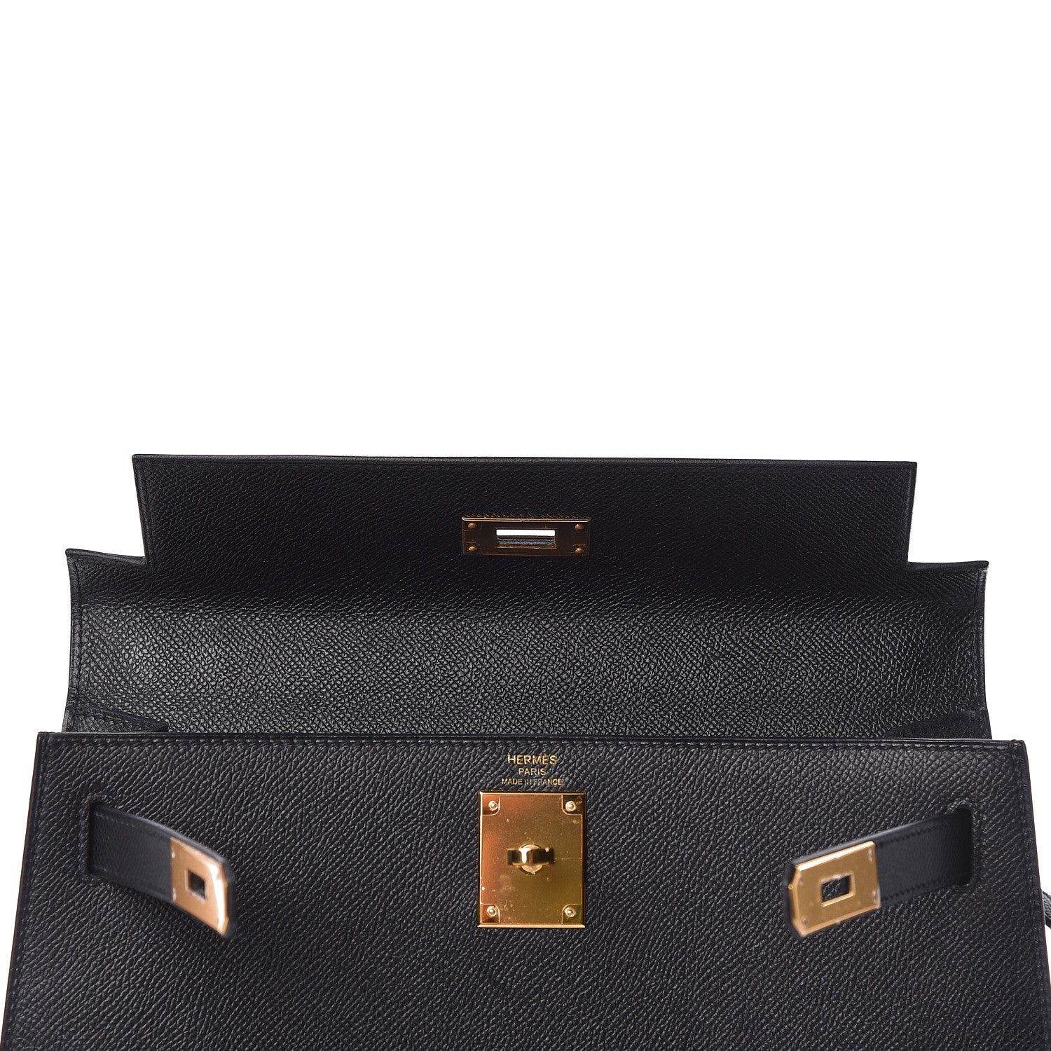Hermes Epsom Kelly Sellier 28 Black 20 of 34