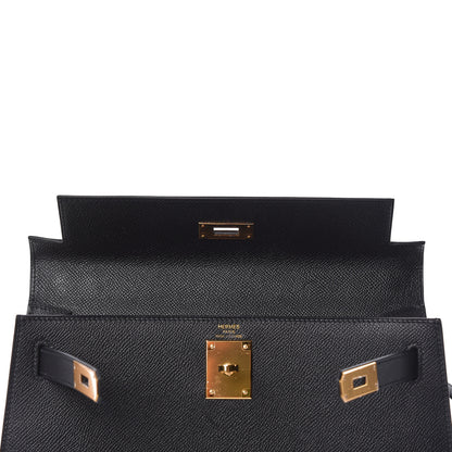 Hermes Epsom Kelly Sellier 28 Black 20 of 34