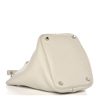 Hermes Taurillon Clemence Picotin Lock 18 PM Gris Perle 4 of 7