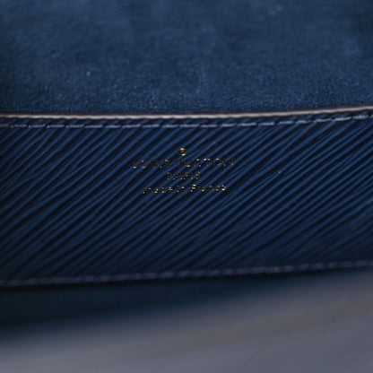 Louis Vuitton Epi Twist Shoulder Bag MM Indigo 7 of 13