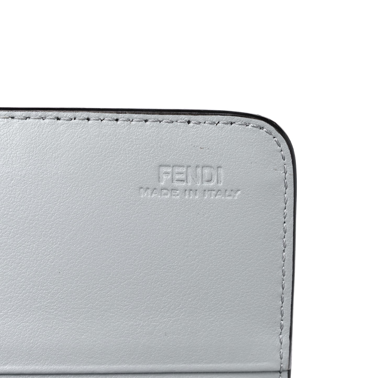 Vitello Liberty Fun Fair Studded Continental Wallet On Chain Grigio Perla Multicolor