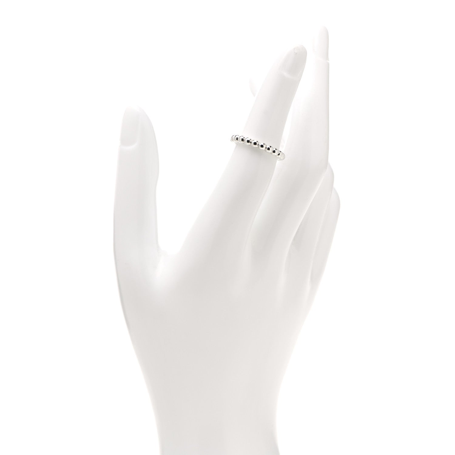 Tiffany Sterling Silver HardWear Bead Ring 49 5 2 of 5