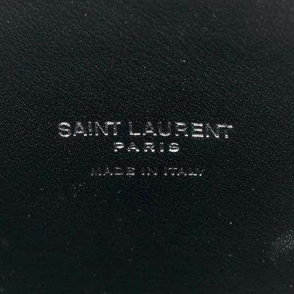 Saint Laurent Calfskin Crocodile Embossed Baby Sac De Jour Black 6 of 11