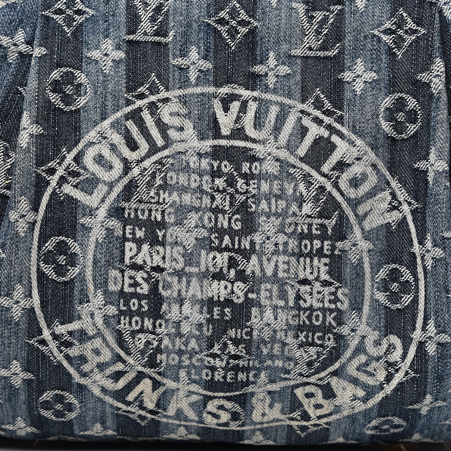 Louis Vuitton Denim Raye Cabas GM 13 of 18