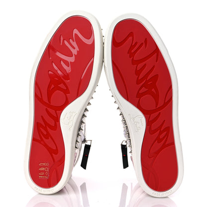 Christian Louboutin Metallic Spikes Mens Donna Mesh Sosoxy Flat Sneakers 40 Version Multi 5 of 10