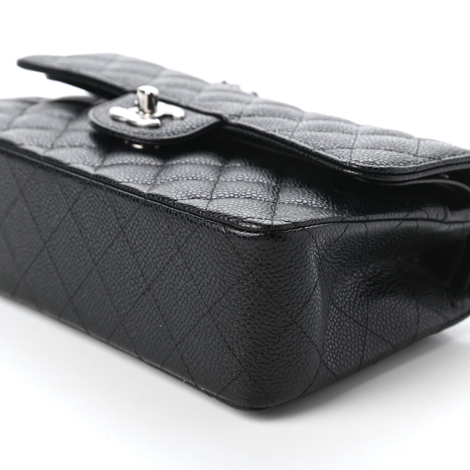 Chanel Caviar Quilted Small Double Flap Black 7 of 11