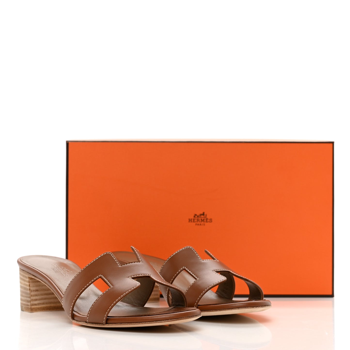 Calfskin Oasis Sandals 36 Gold
