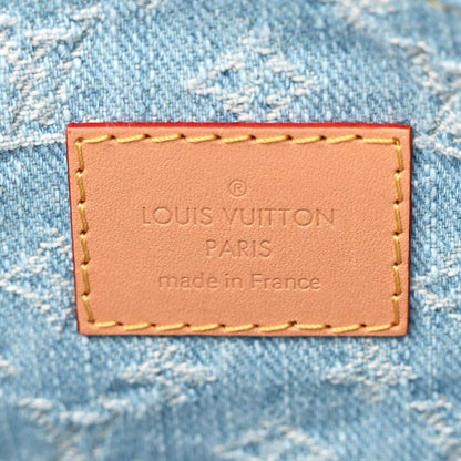 Louis Vuitton Monogram Washed Denim Let Go PM Sky Blue 6 of 9