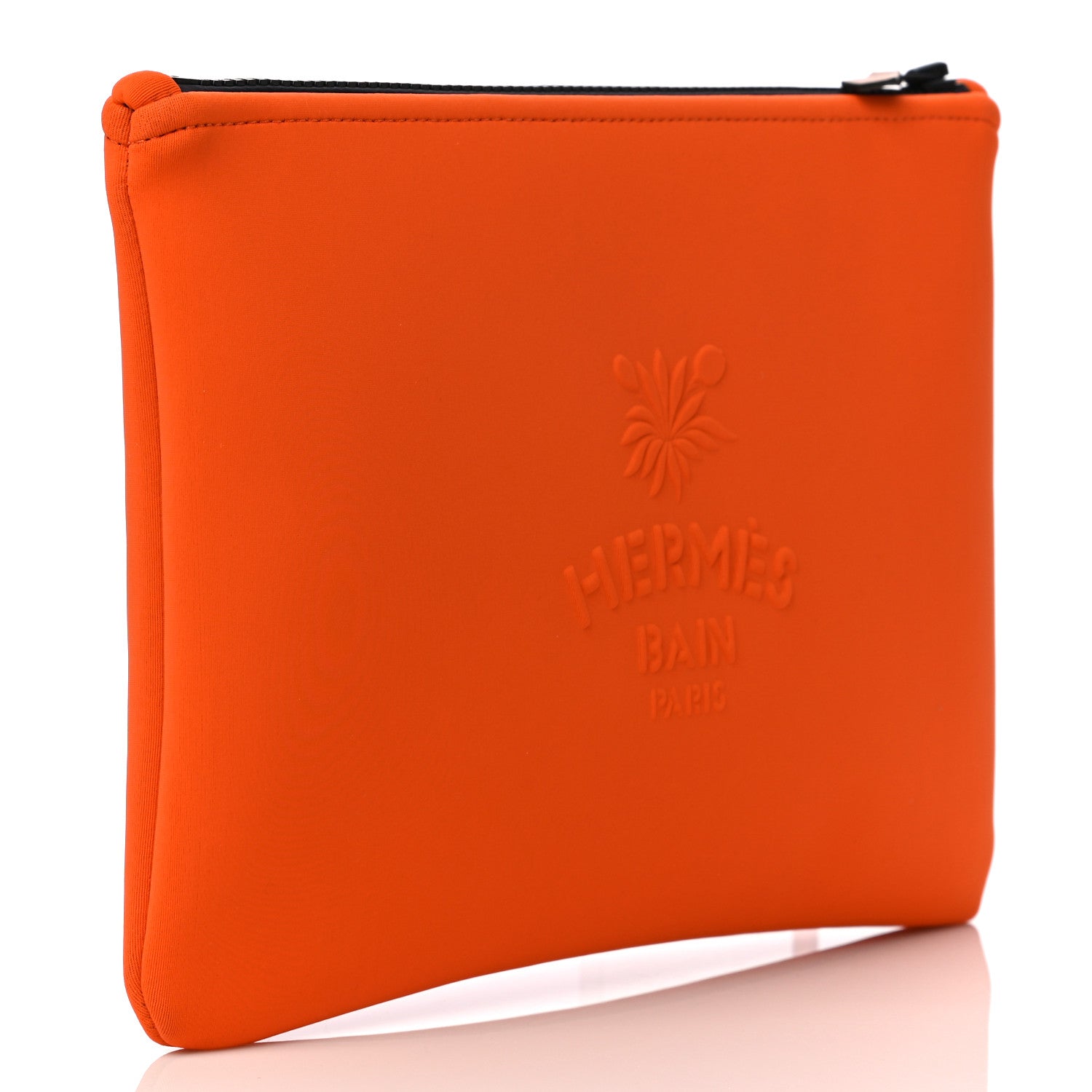 Hermes Neoprene Small Neobain Les Leopards Orange Samba 3 of 9