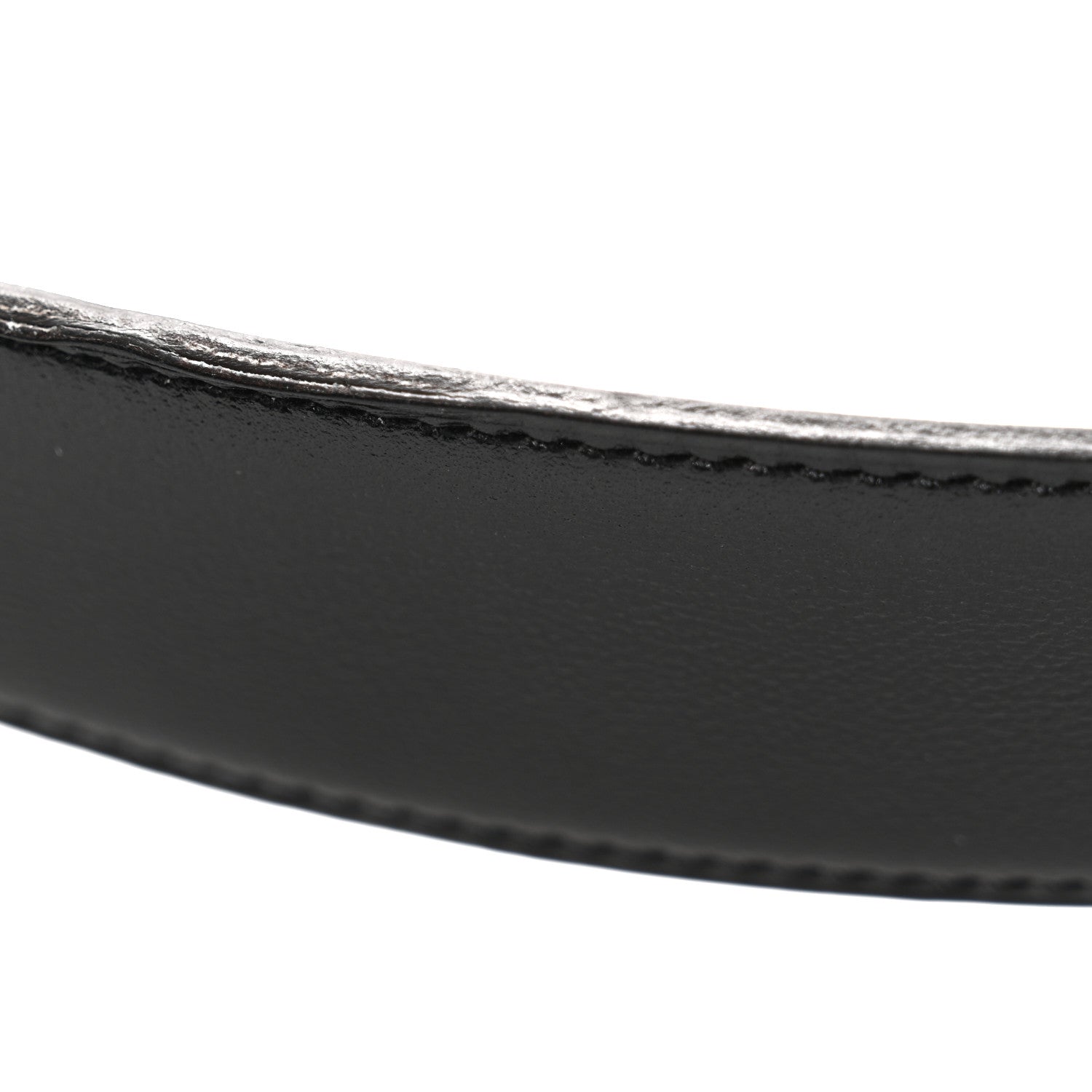 Hermes Box Togo 32mm H Belt 110 Black Vert Bosphore 8 of 10