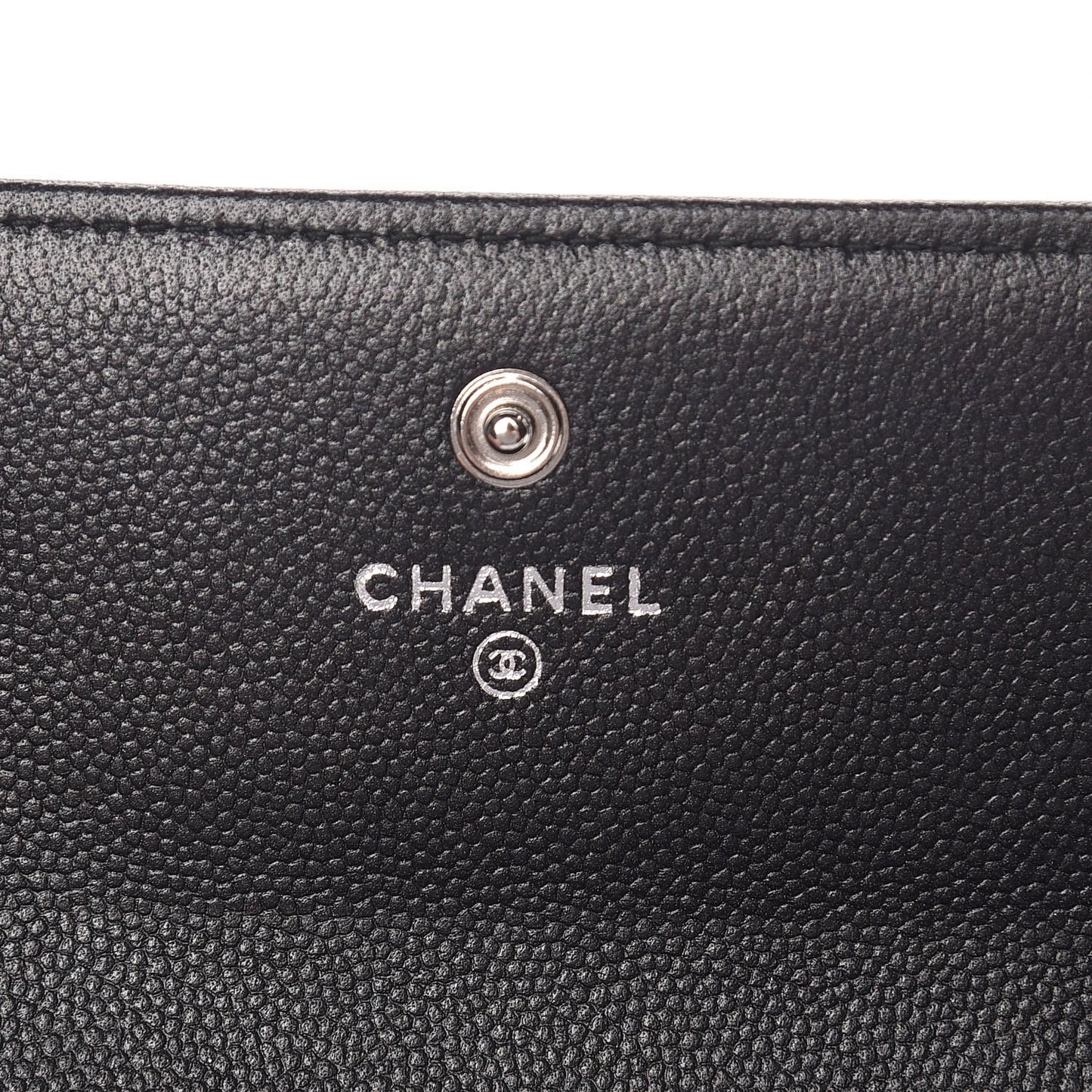 Caviar Quilted Boy Flap Wallet So Black