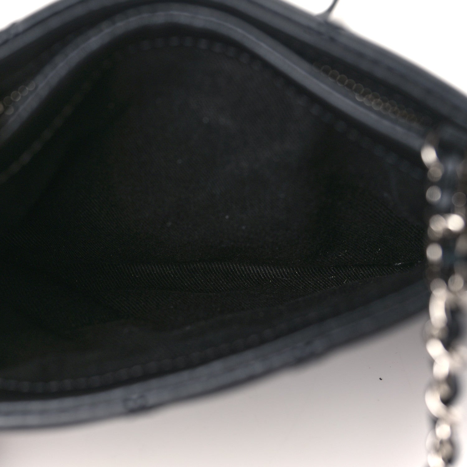 Chanel Lambskin Quilted Crossbody Bag Black 5 of 9