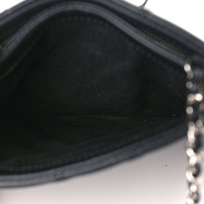 Chanel Lambskin Quilted Crossbody Bag Black 5 of 9
