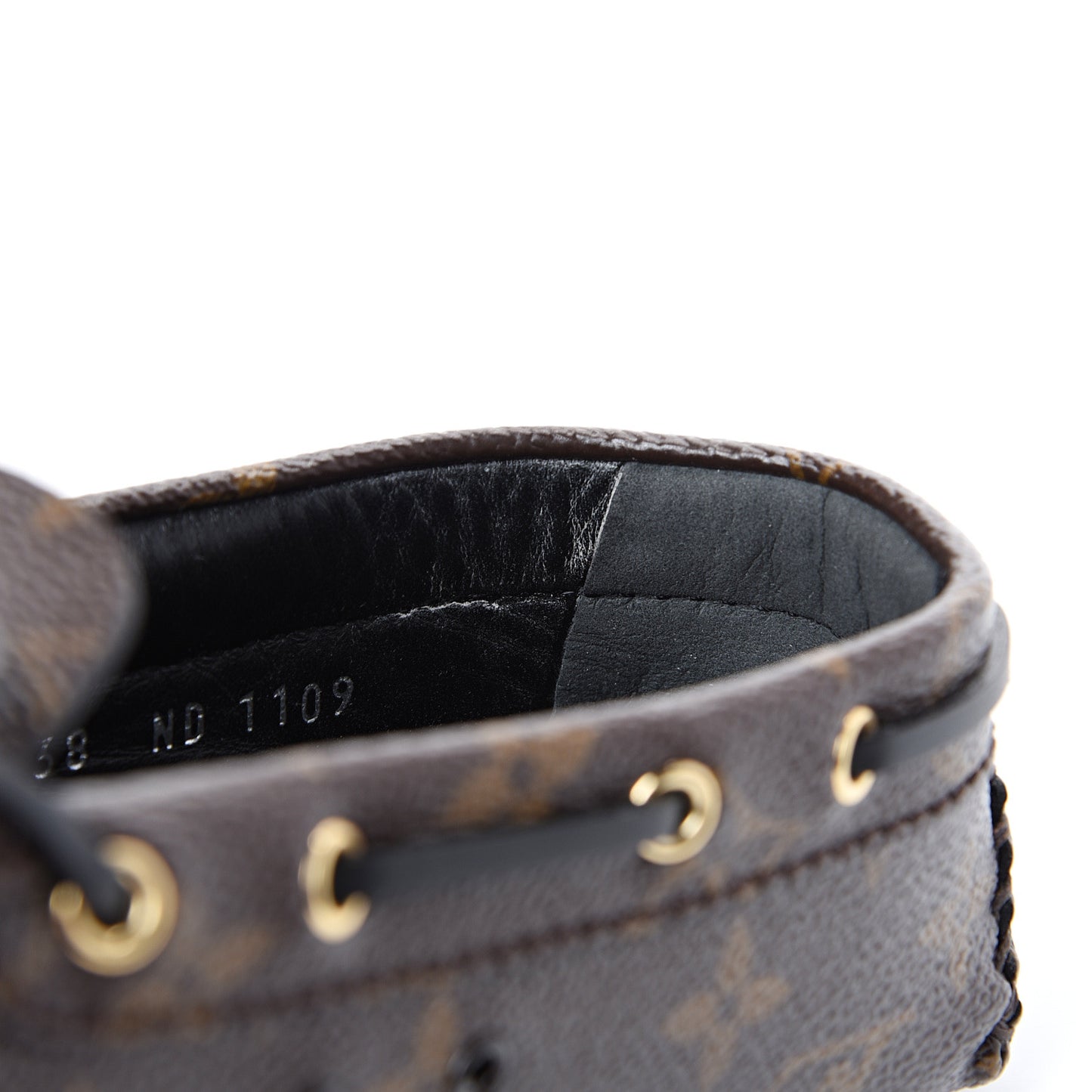 Patent Monogram Gloria Loafers 38