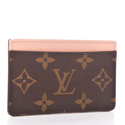 Louis Vuitton Monogram Card Holder Rose Nacre 3 of 7