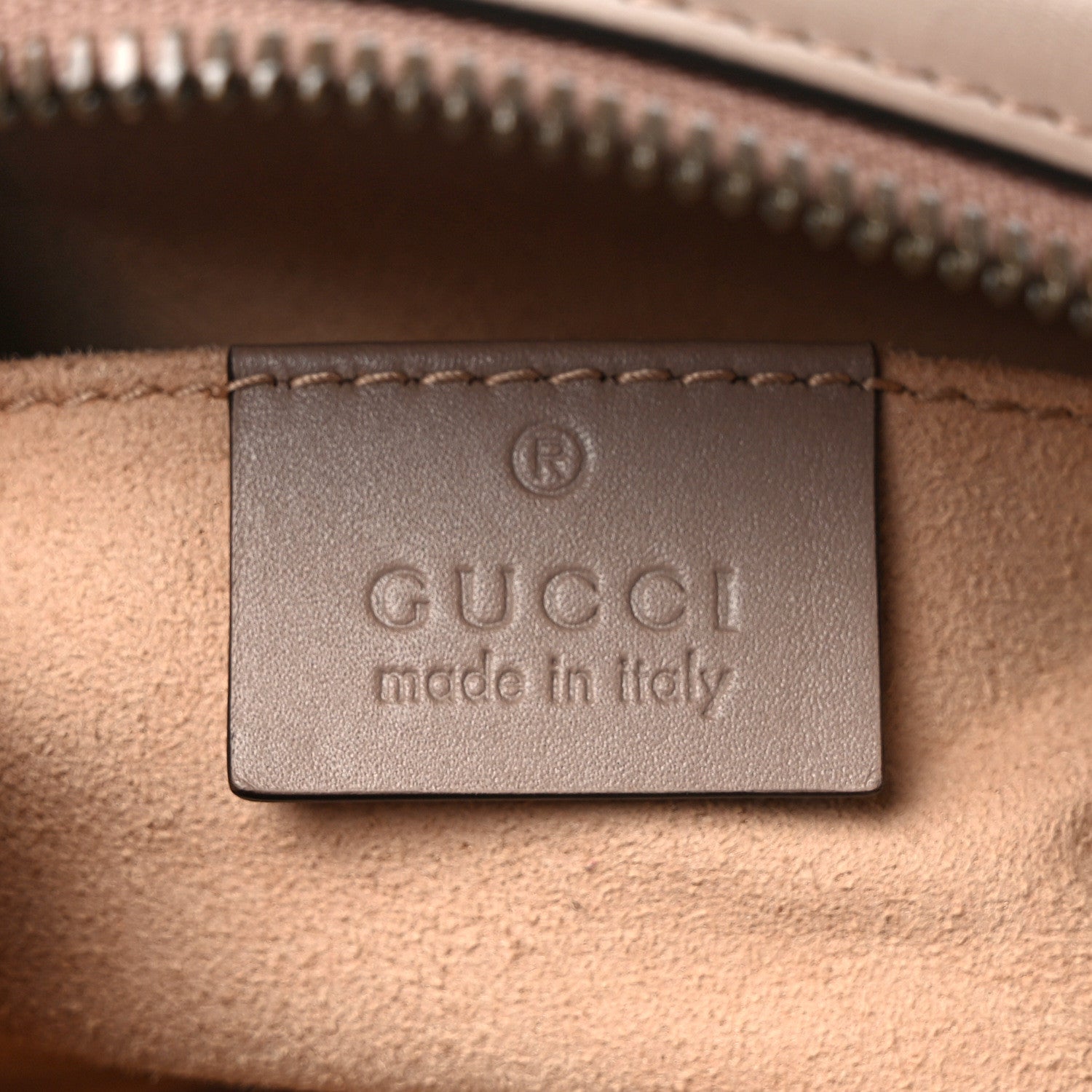Gucci Calfskin Matelasse GG Marmont Belt Bag 85 34 Porcelain Rose 6 of 11