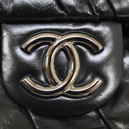 Chanel Leather Twisted Maxi Flap Black 14 of 15
