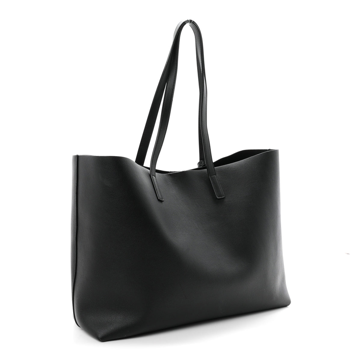 Saint Laurent Calfskin Large Shopping Tote Black 4 of 11