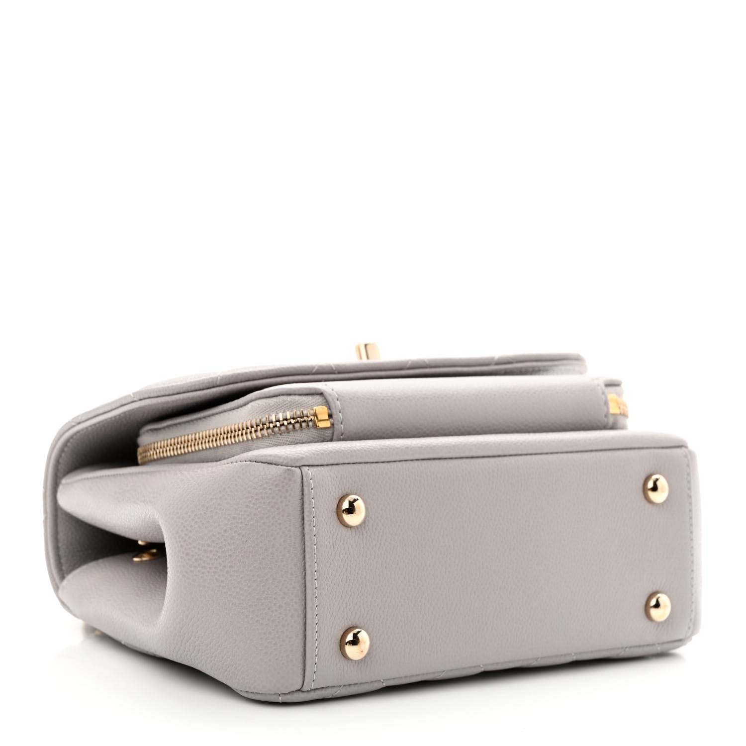 Chanel Caviar Quilted Small Business Affinity Flap Grey 4 of 11