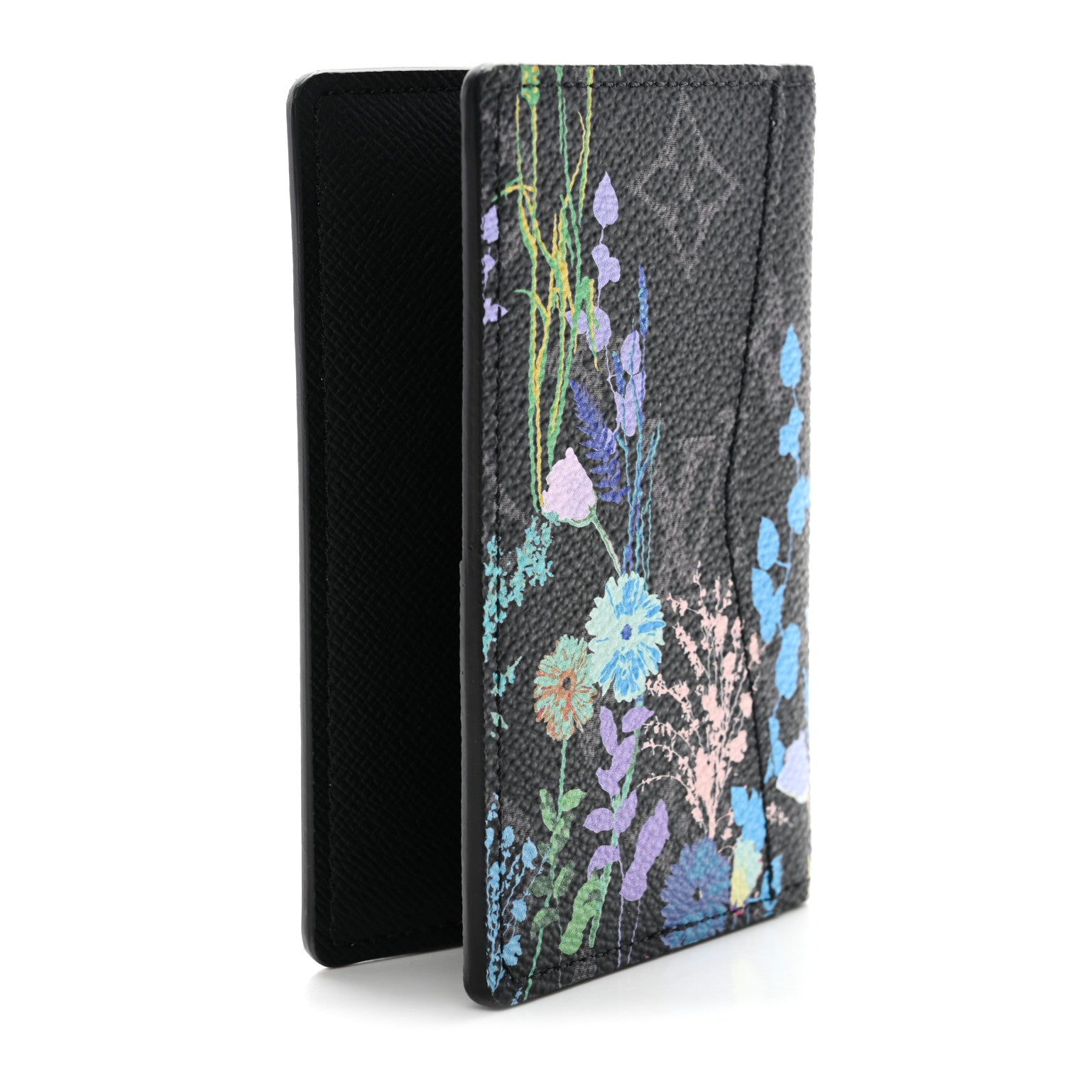 Louis Vuitton Monogram Eclipse Flower Print Pocket Organizer NM 3 of 8