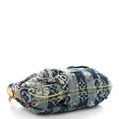 Louis Vuitton Denim Raye Trousse Cosmetic Pouch 4 of 11