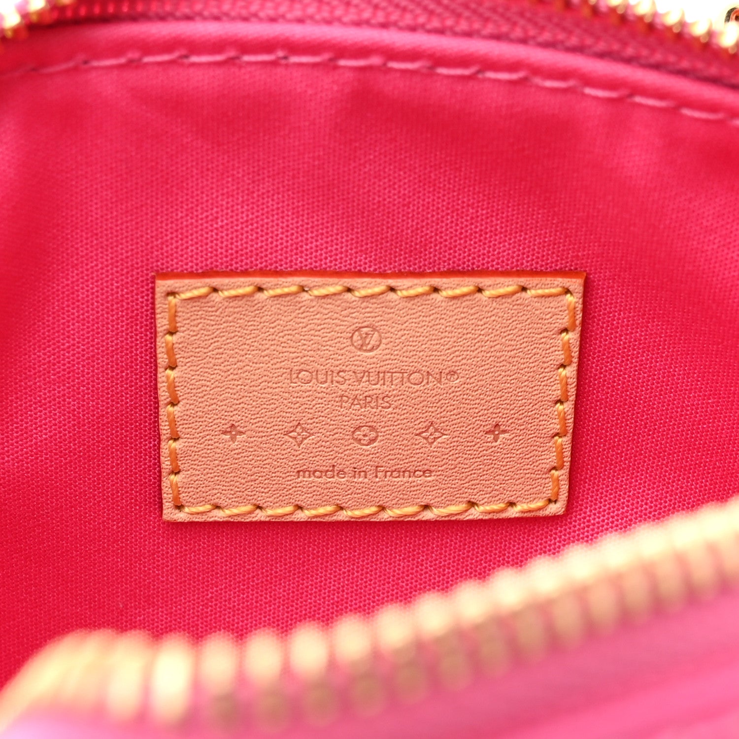 Louis Vuitton Vernis Monogram Nano Speedy Neon Pink 6 of 9