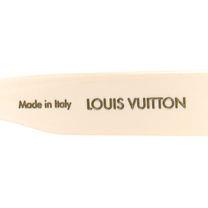 Louis Vuitton Acetate My Monogram Soft Cat Eye Sunglasses Z1707E White 5 of 6