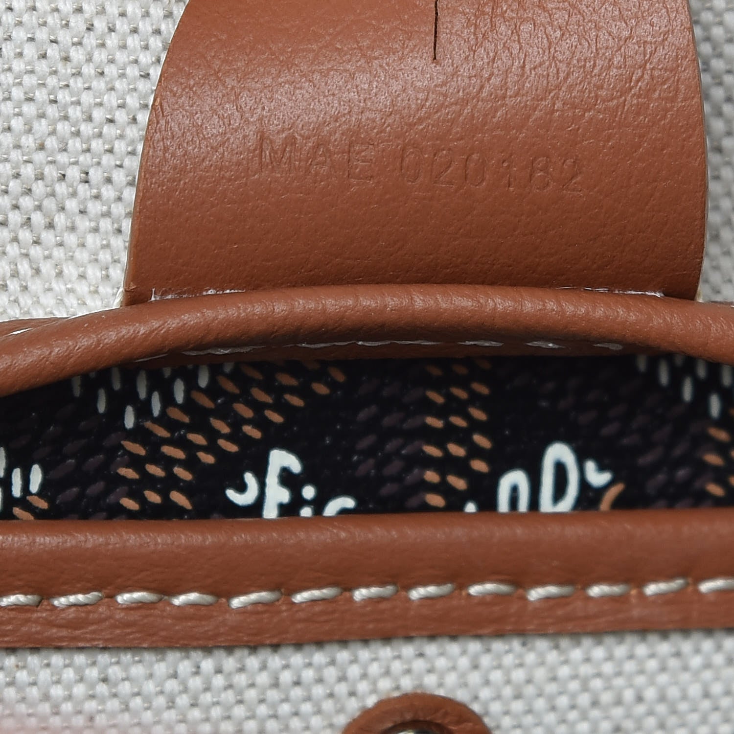 Goyard Goyardine Artois PM Black Gold 9 of 10