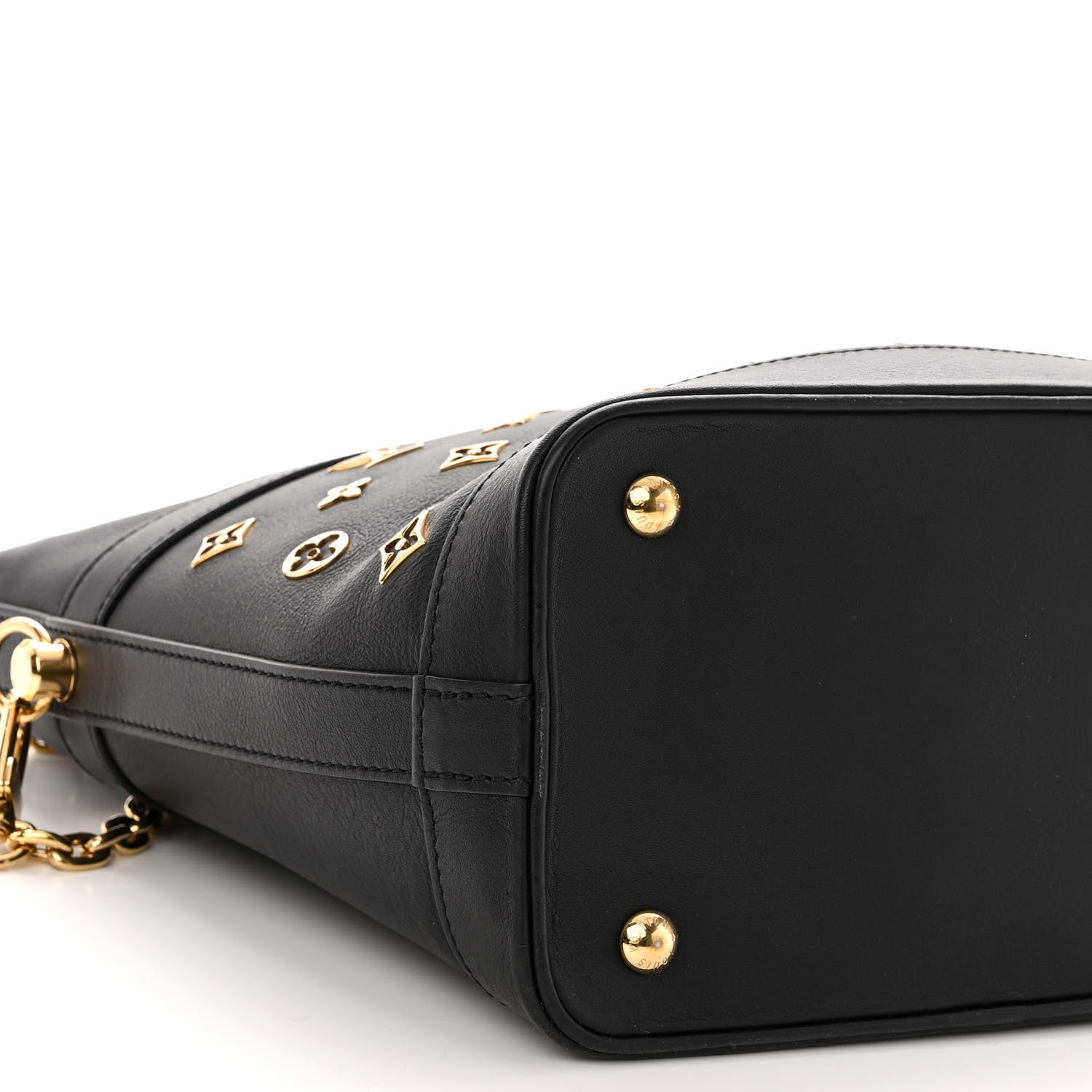 Louis Vuitton Calfskin Monogram Cruiser PM Black 8 of 9