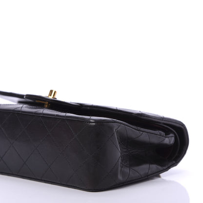 Chanel Lambskin Quilted Small Double Flap Black 8 of 12