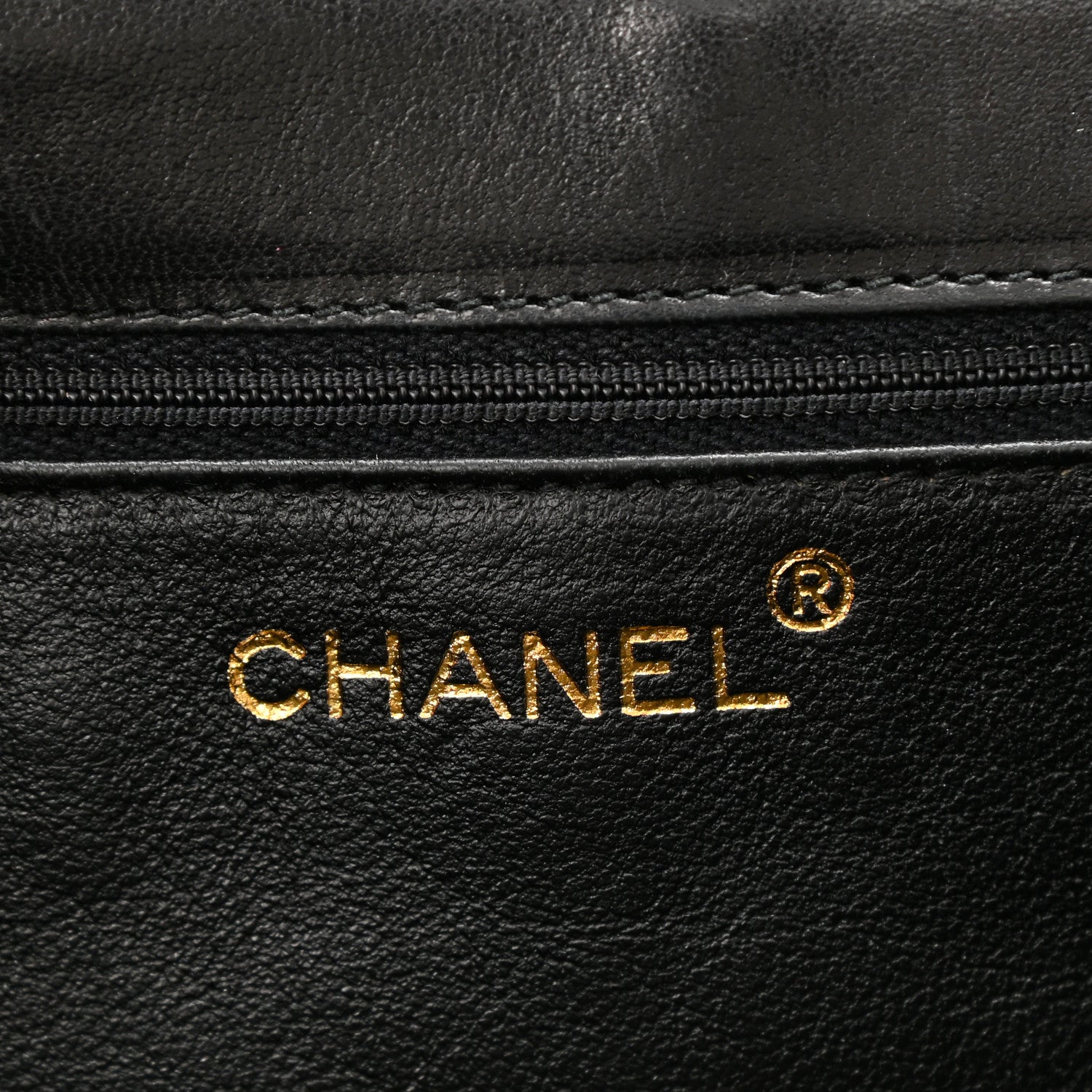 Chanel Lambskin Quilted CC Small Single Flap Black 6 of 11