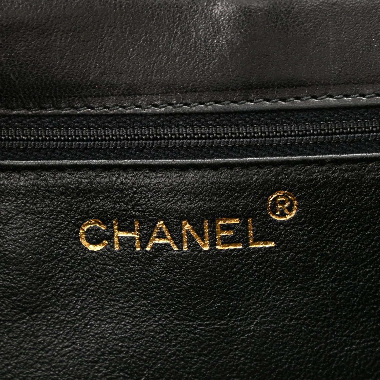 Lambskin Quilted CC Small Single Flap Black