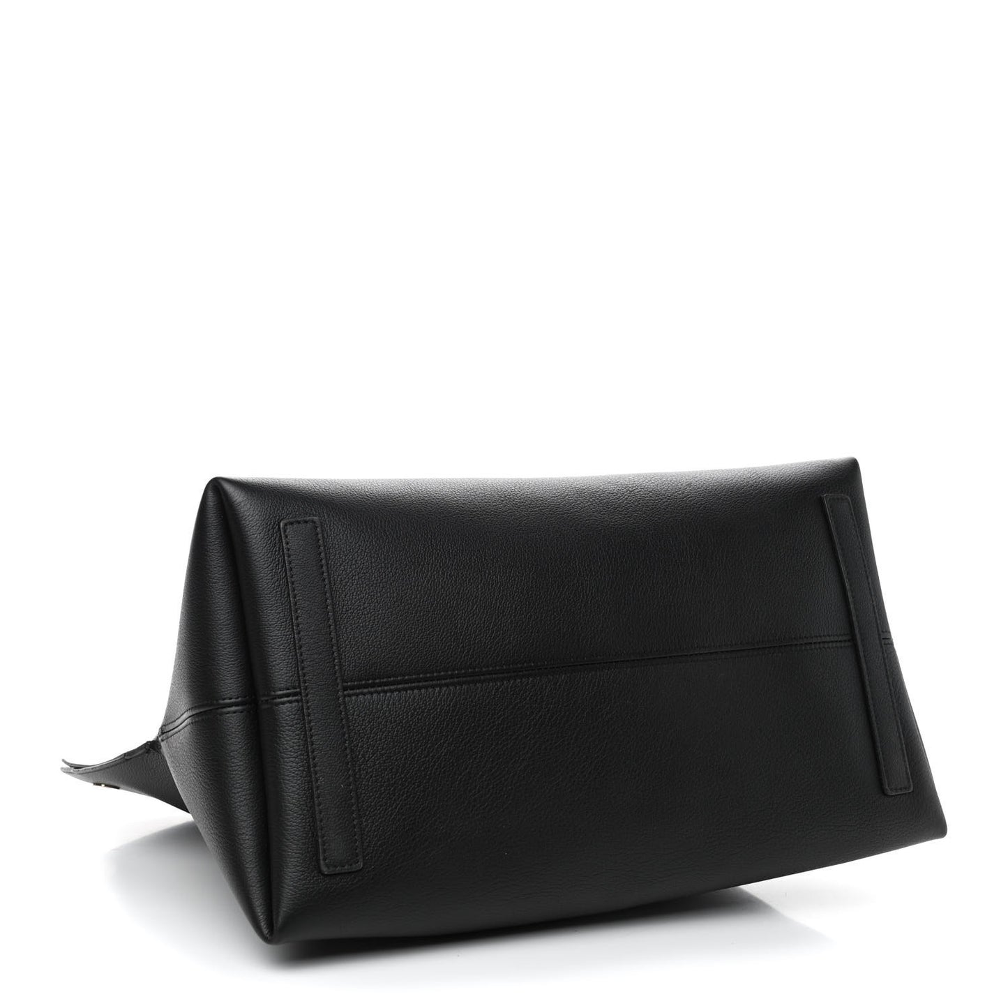 Calfskin Large Society Tote Black