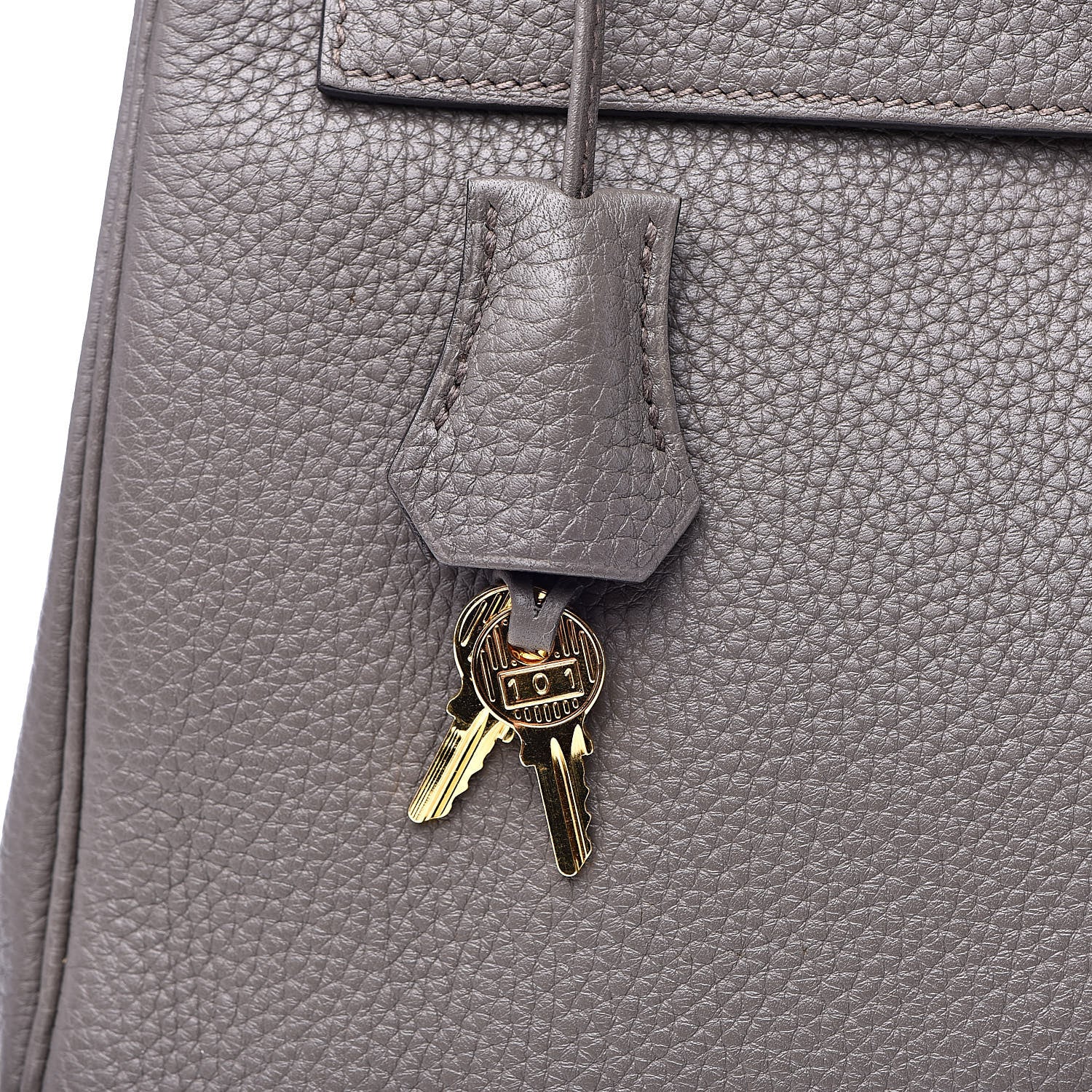 Hermes Togo Kelly Retourne 32 Etain 34 of 34