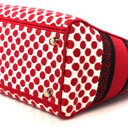 Christian Dior Canvas Medium DiorAmour Dots Lady D-Lite Red 10 of 10