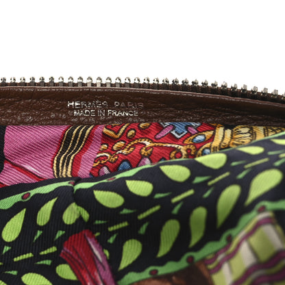 Hermes Buffle Silky Pop La Danse du Cheval Marwari Shopper Tote Noir Vert Vif Multicolor 6 of 15