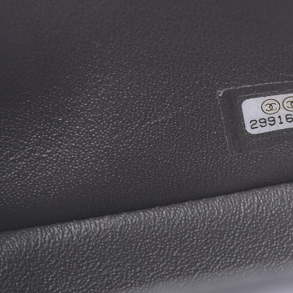 Chanel Lambskin Quilted Mini Rectangular Flap Grey 7 of 13